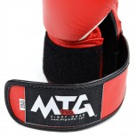 VG1 MTG Pro Red Velcro Boxing Gloves
