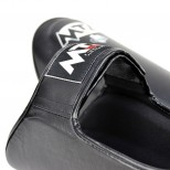 SF1 MTG Pro Black Leather Shin Pads